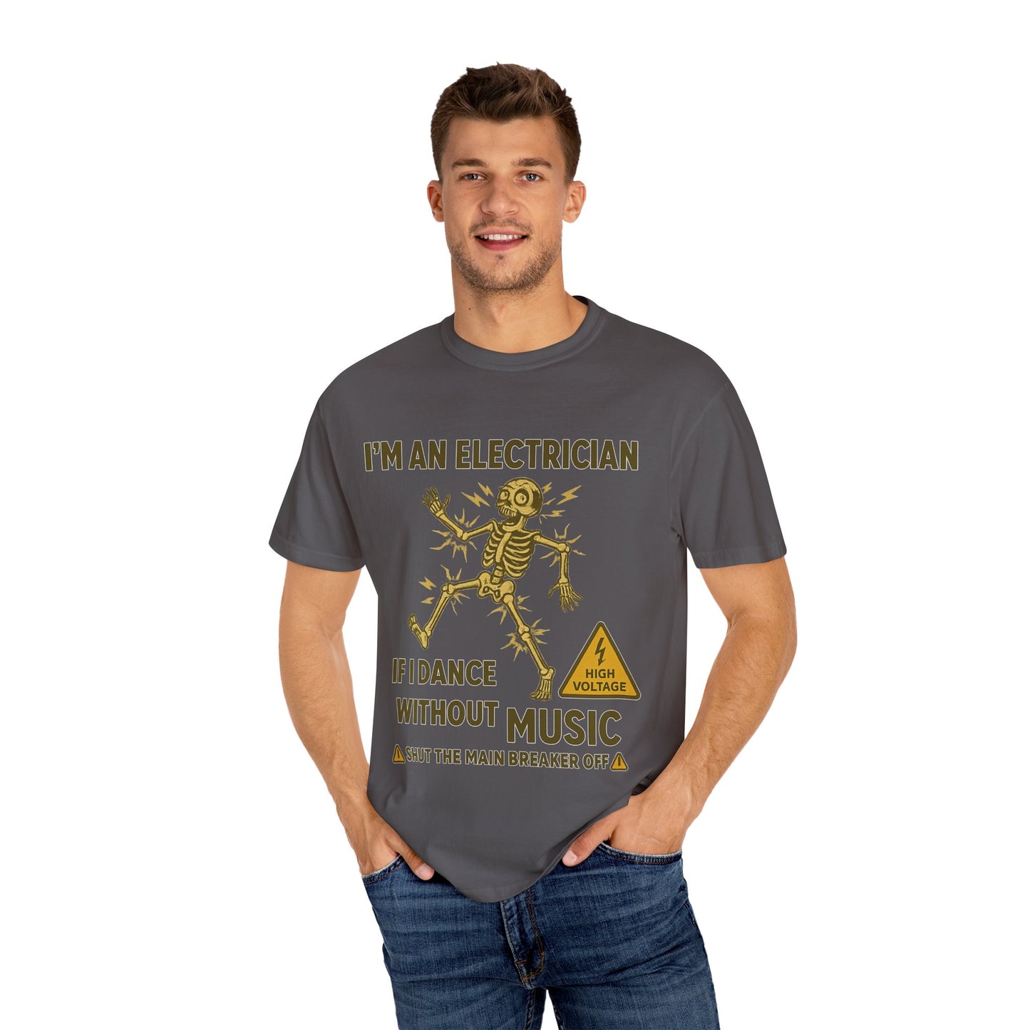 ELECTRICIAN DANCING T-SHIRT