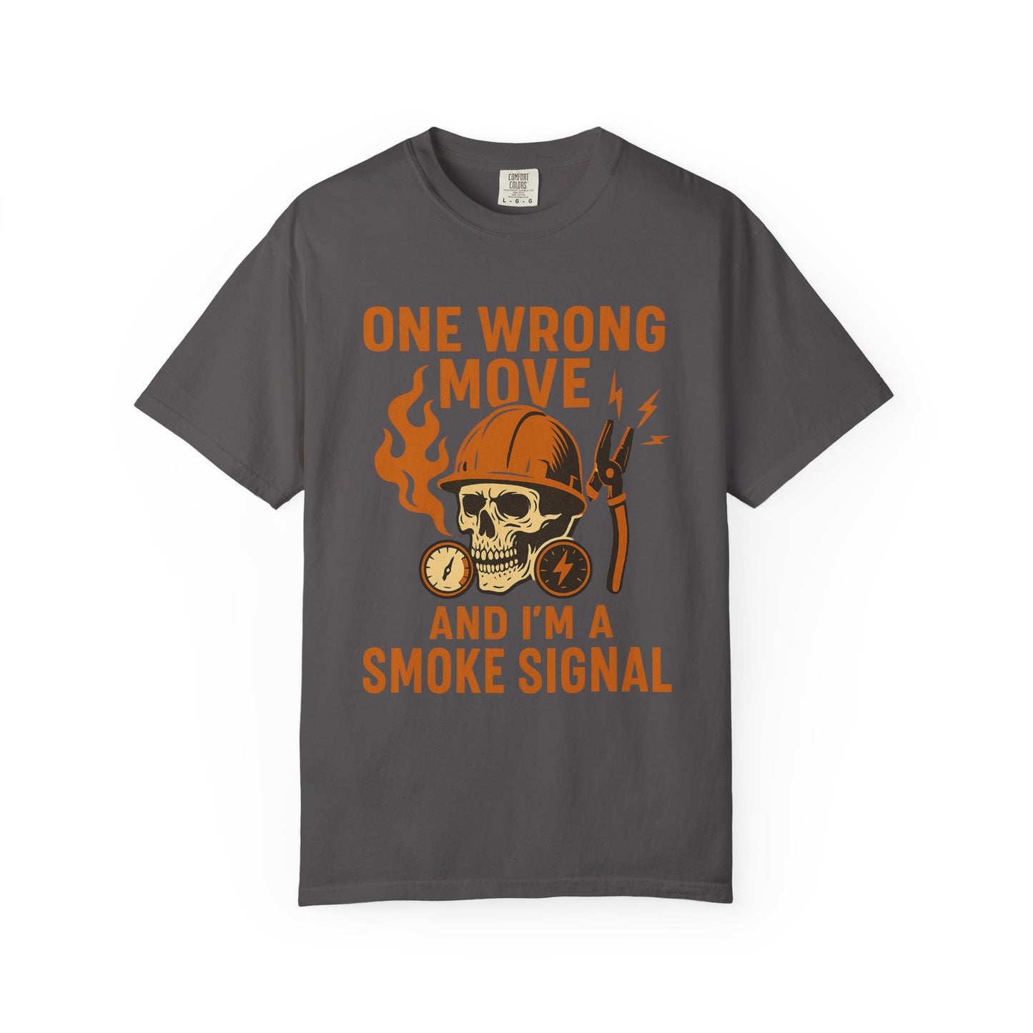 ELECTRICIAN SMOKE SIGNAL T-SHIRT