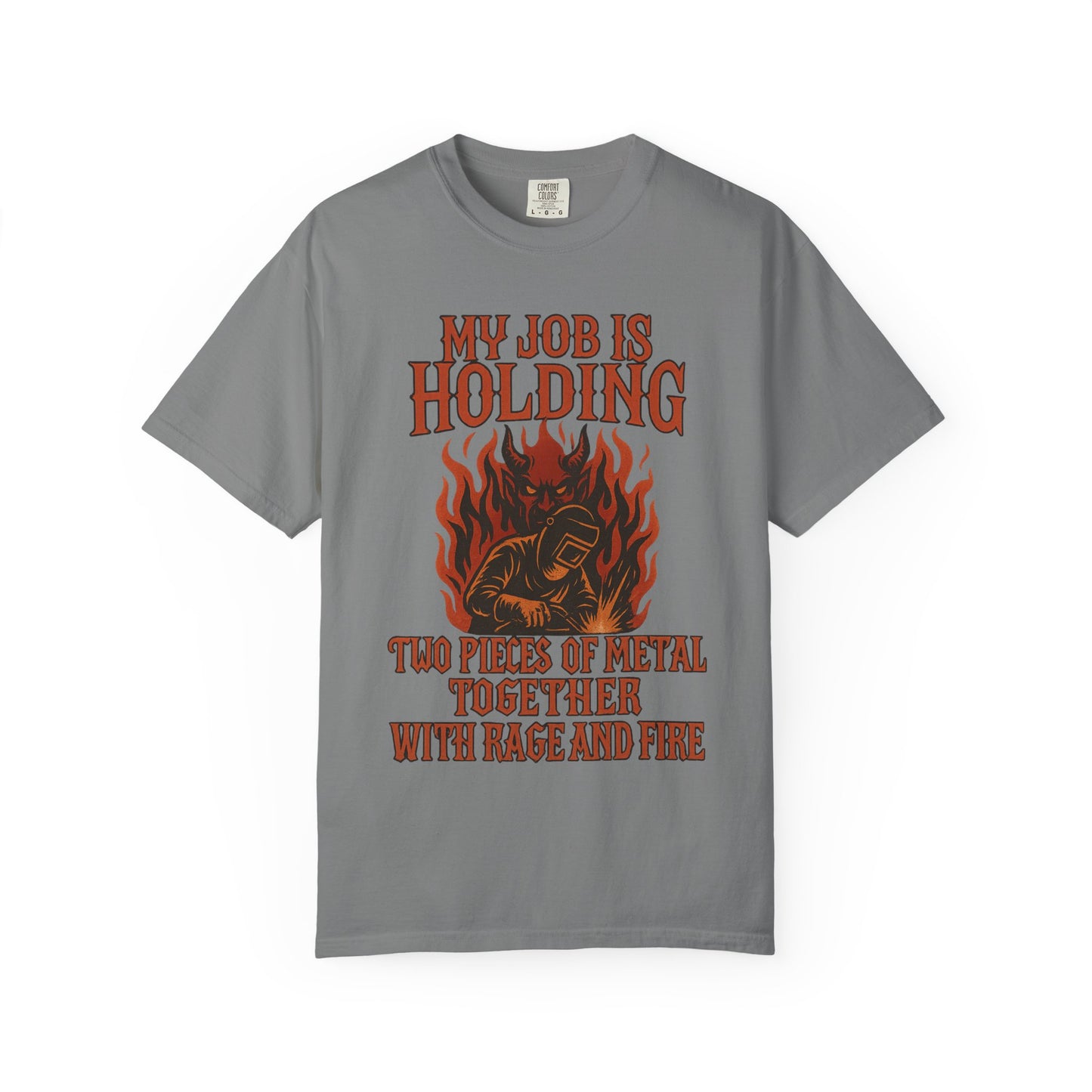 Welder T-Shirt Rage and Fire