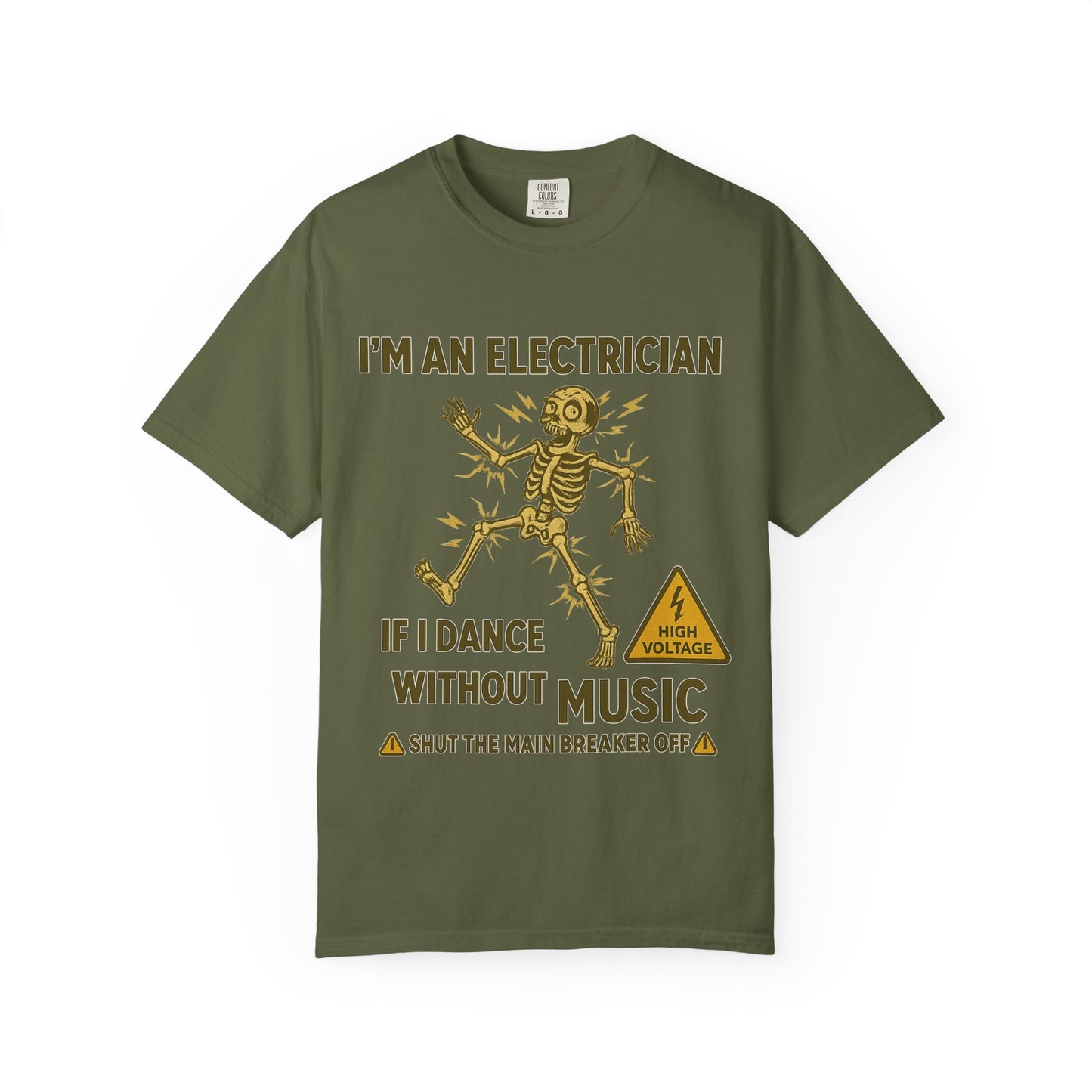 ELECTRICIAN DANCING T-SHIRT