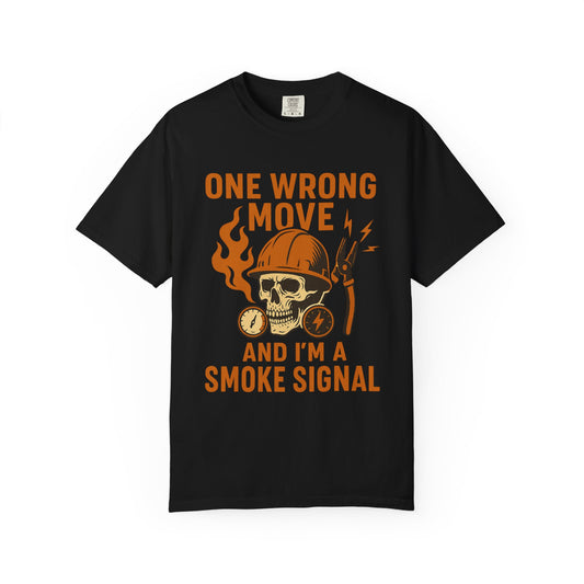 ELECTRICIAN SMOKE SIGNAL T-SHIRT