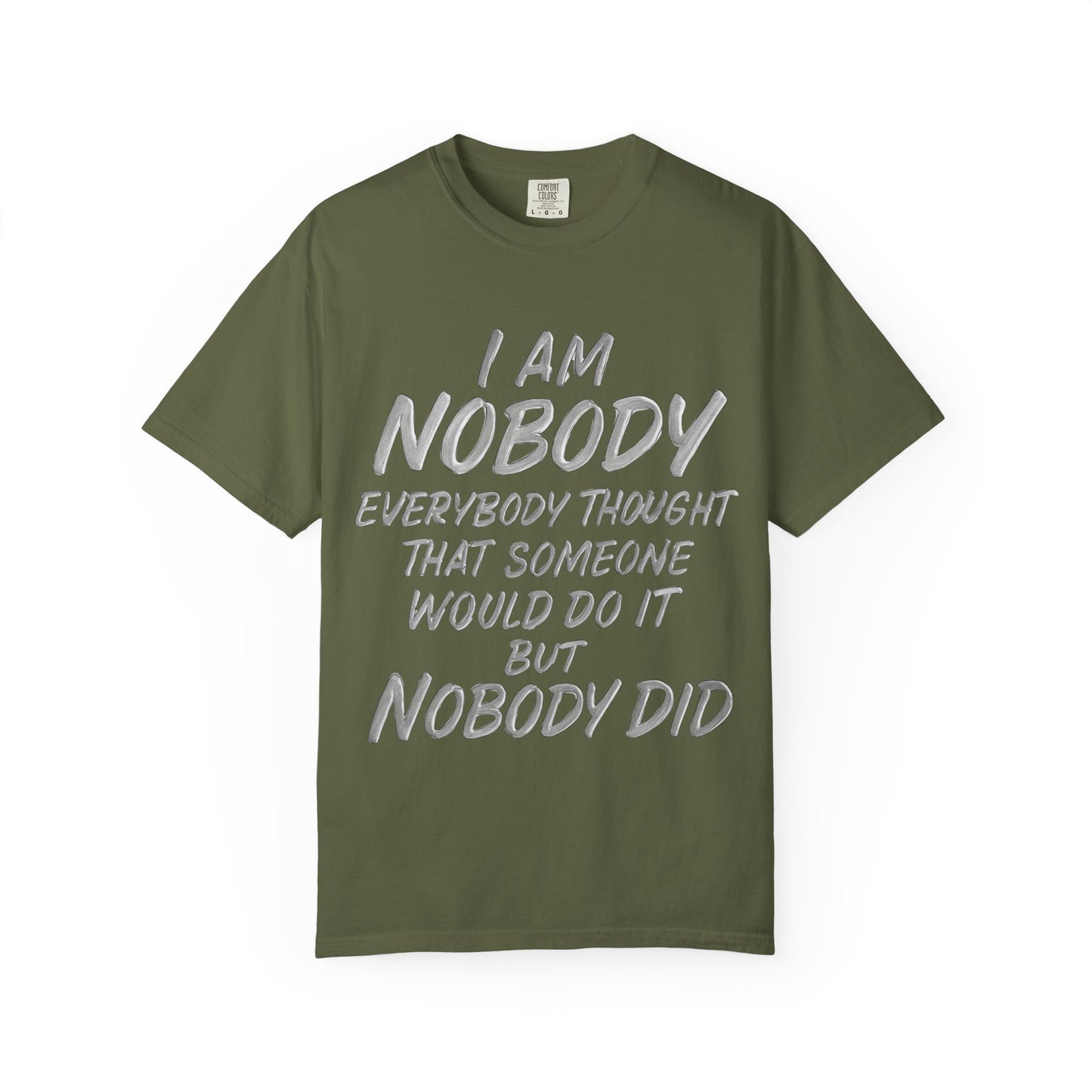 T-shirt I Am Nobody