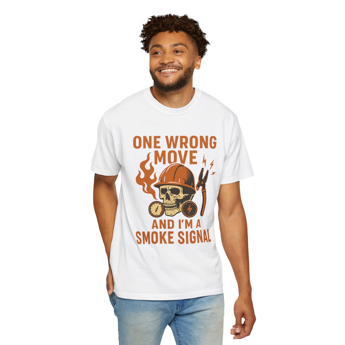 ELECTRICIAN SMOKE SIGNAL T-SHIRT