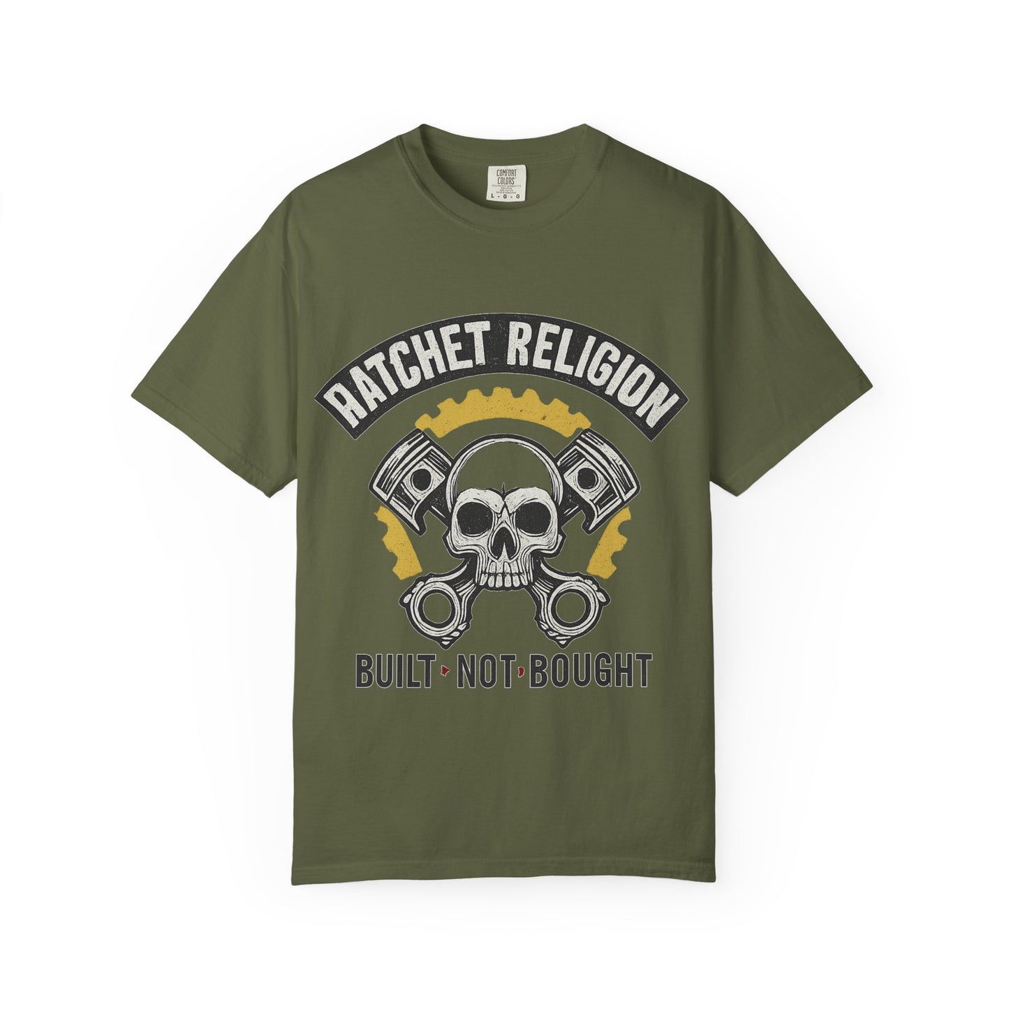 T-shirt Mechanic Built Not Bought