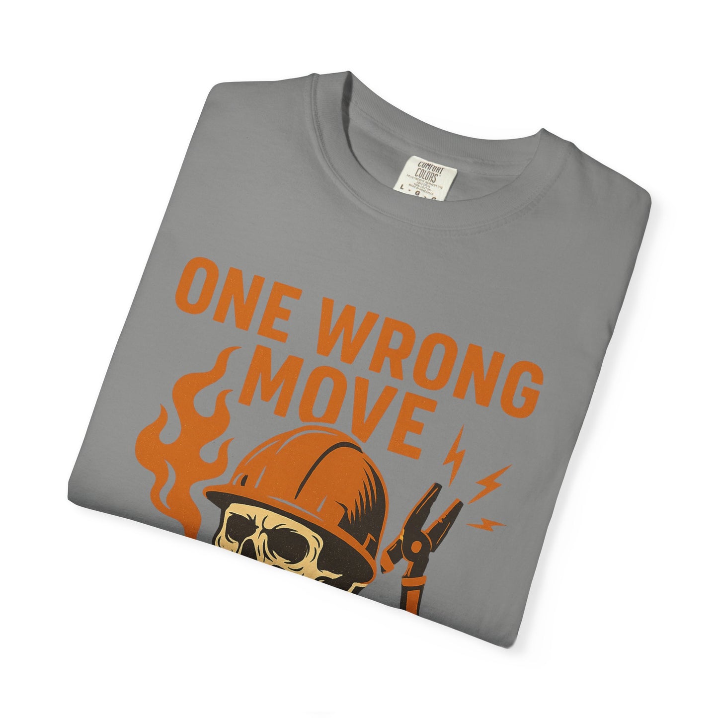 ELECTRICIAN SMOKE SIGNAL T-SHIRT
