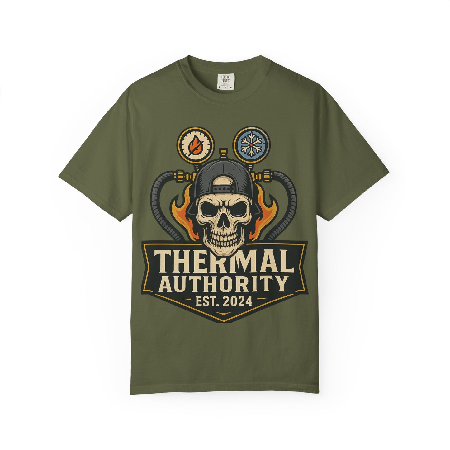 HVAC MAN EST 2024 T-SHIRT