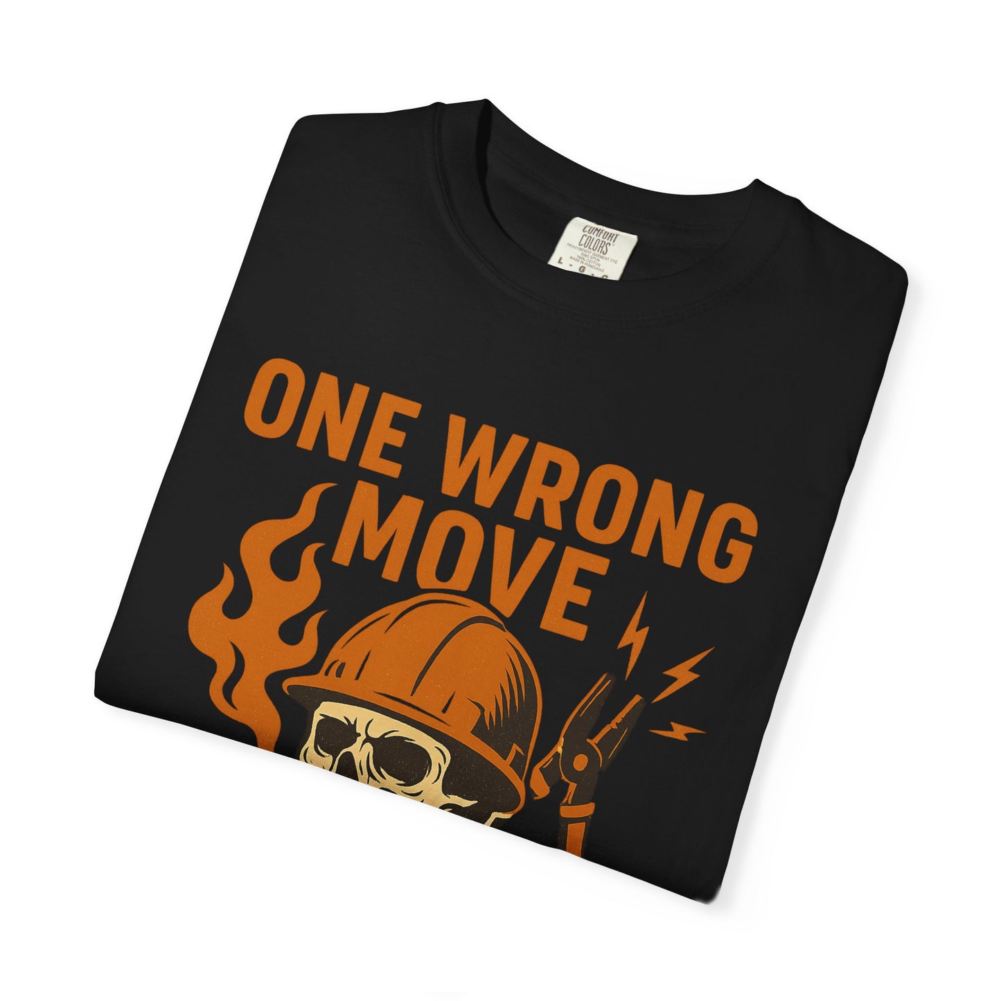 ELECTRICIAN SMOKE SIGNAL T-SHIRT