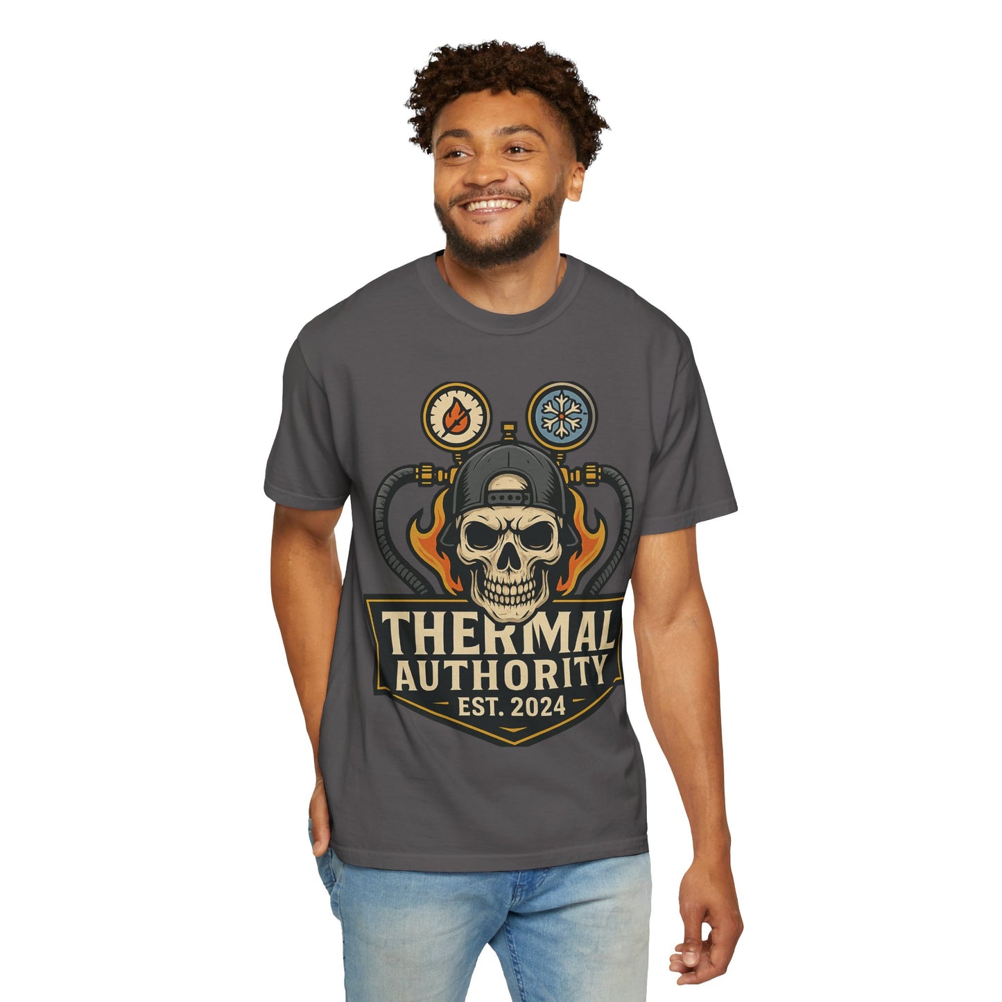 HVAC MAN EST 2024 T-SHIRT