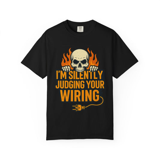 ELECTRICIAN JUDGEMENT  T-SHIRT