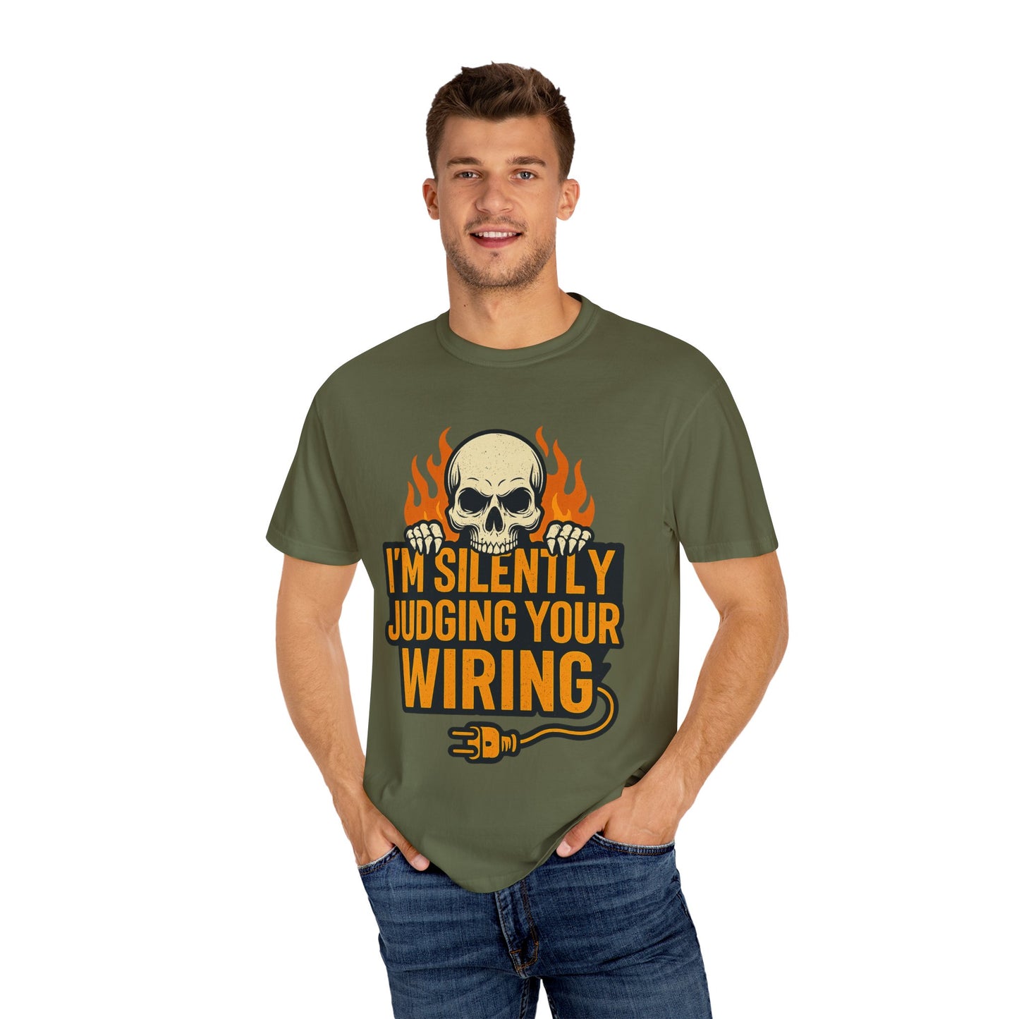 ELECTRICIAN JUDGEMENT T-SHIRT