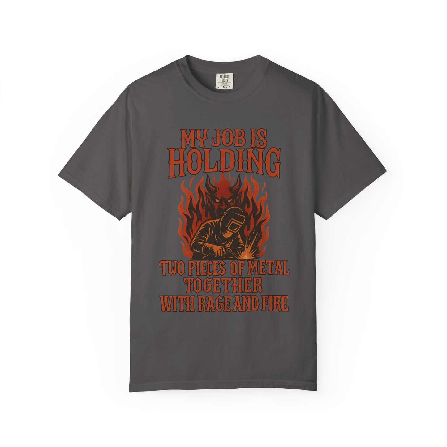 Welder T-Shirt Rage and Fire