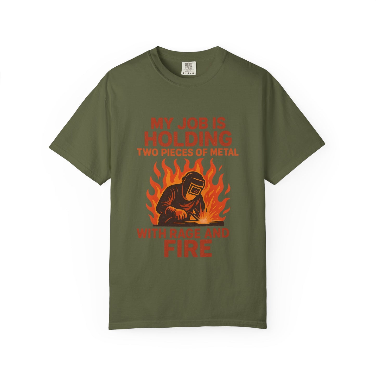 Welder Rage Fire T-Shirt