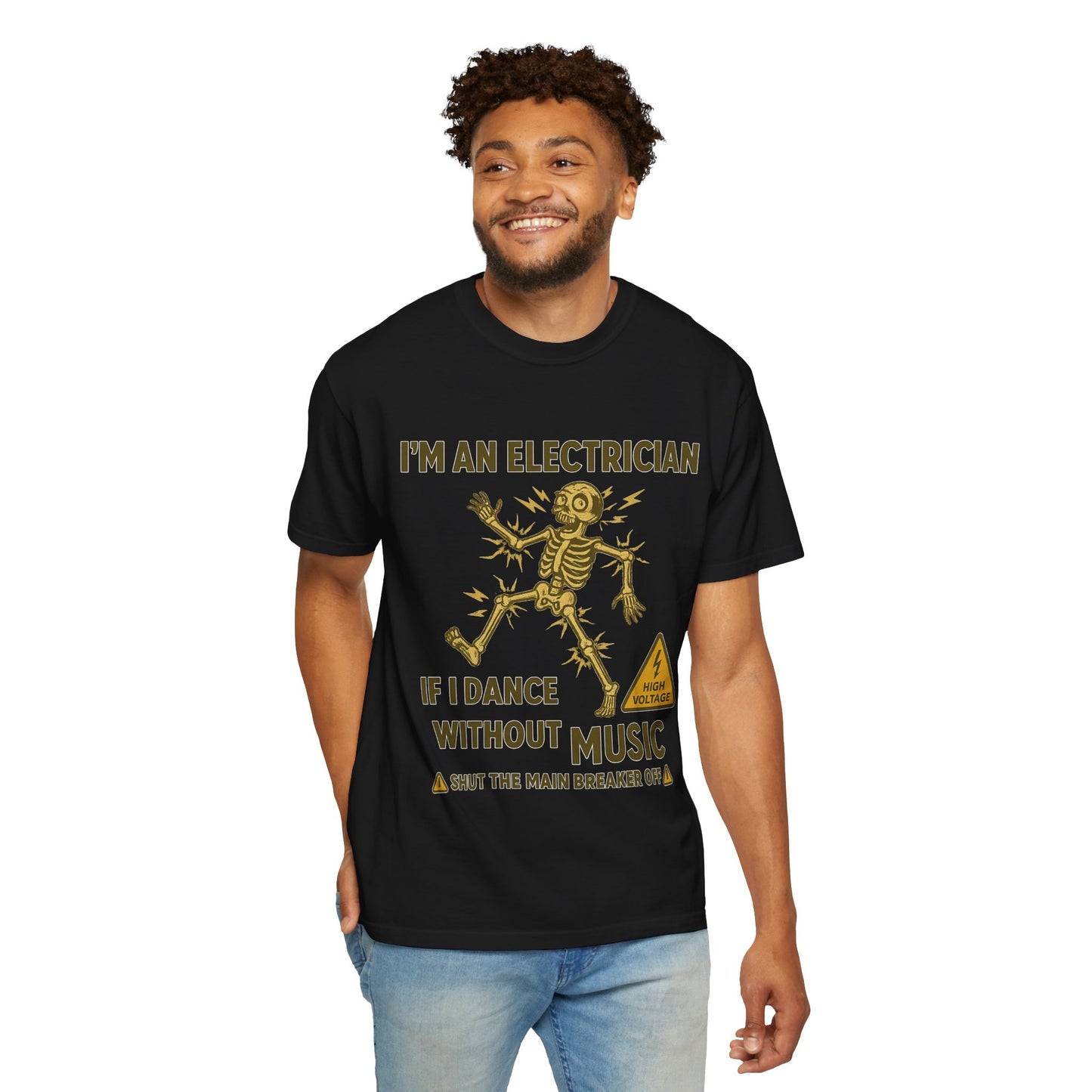 ELECTRICIAN DANCING T-SHIRT