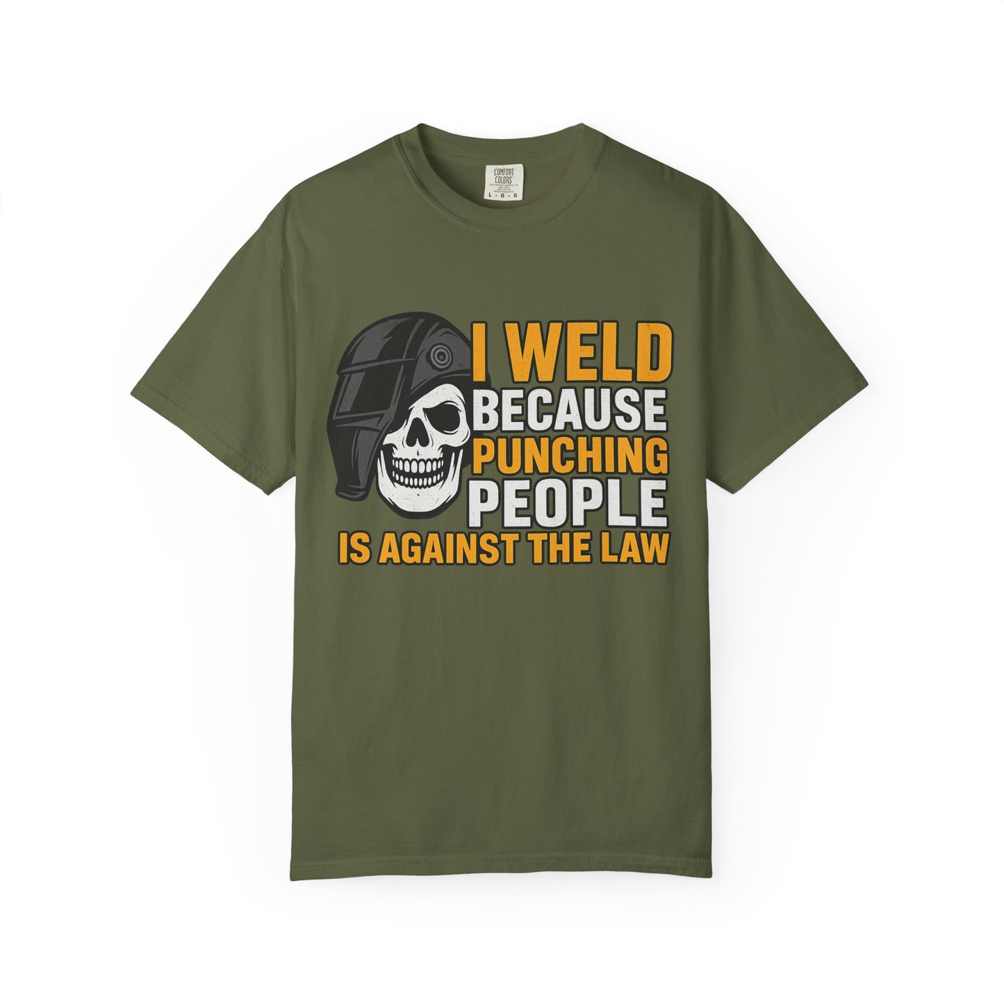 American Angry Welder T-SHIRT
