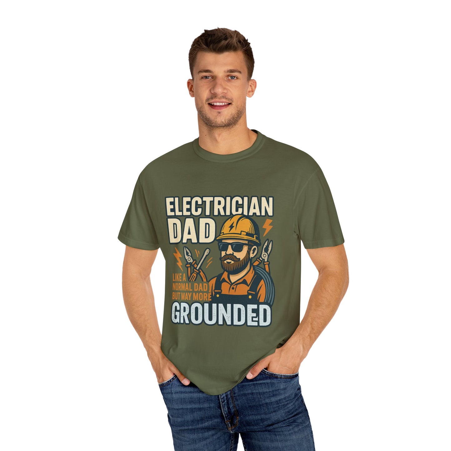 ELECTRICIAN DAD T-SHIRT
