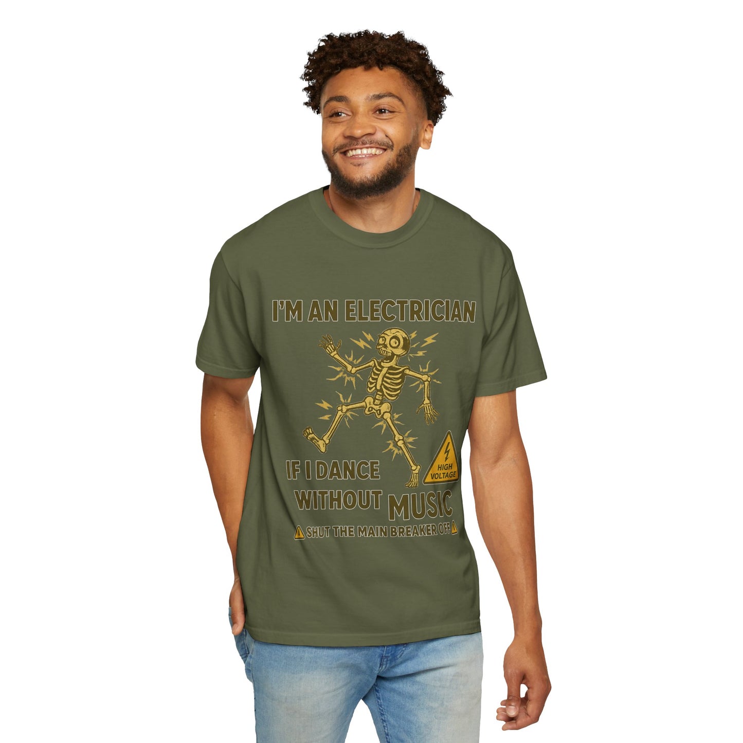 ELECTRICIAN DANCING T-SHIRT