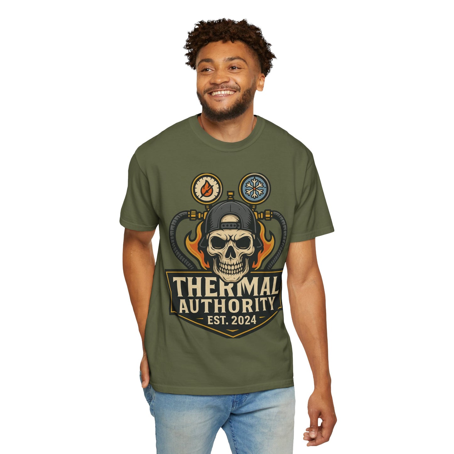 HVAC MAN EST 2024 T-SHIRT