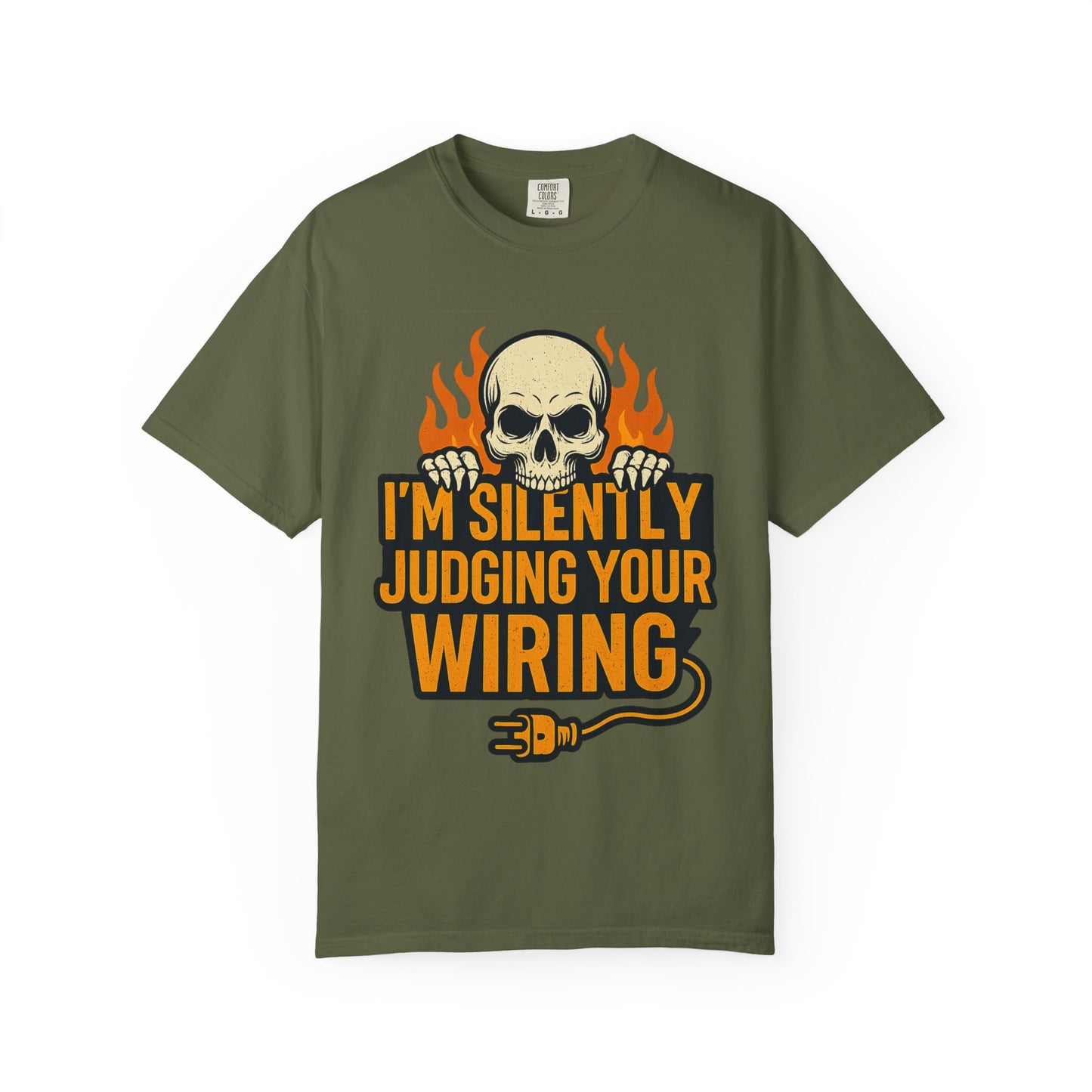 ELECTRICIAN JUDGEMENT T-SHIRT