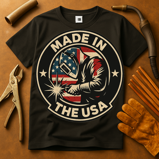T-shirt - Made in USA Welder