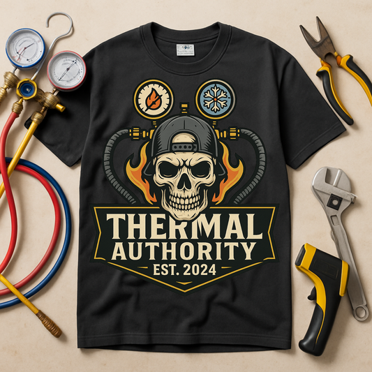 HVAC MAN EST 2024 T-SHIRT