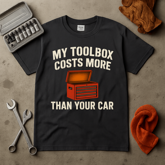 Mechanic T-Shirt Tool Box