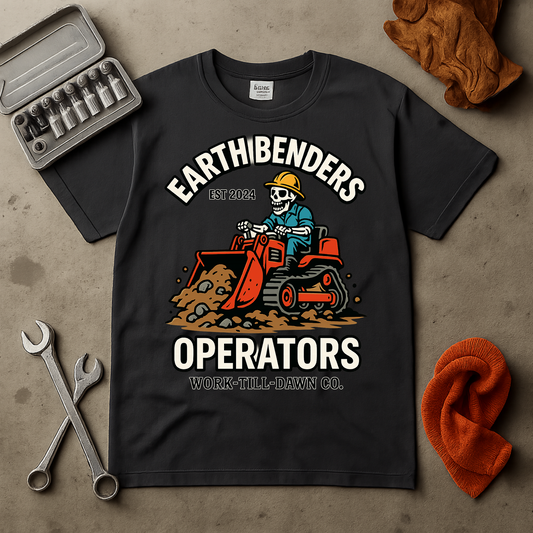 Skeleton Earth Bender T-Shirt