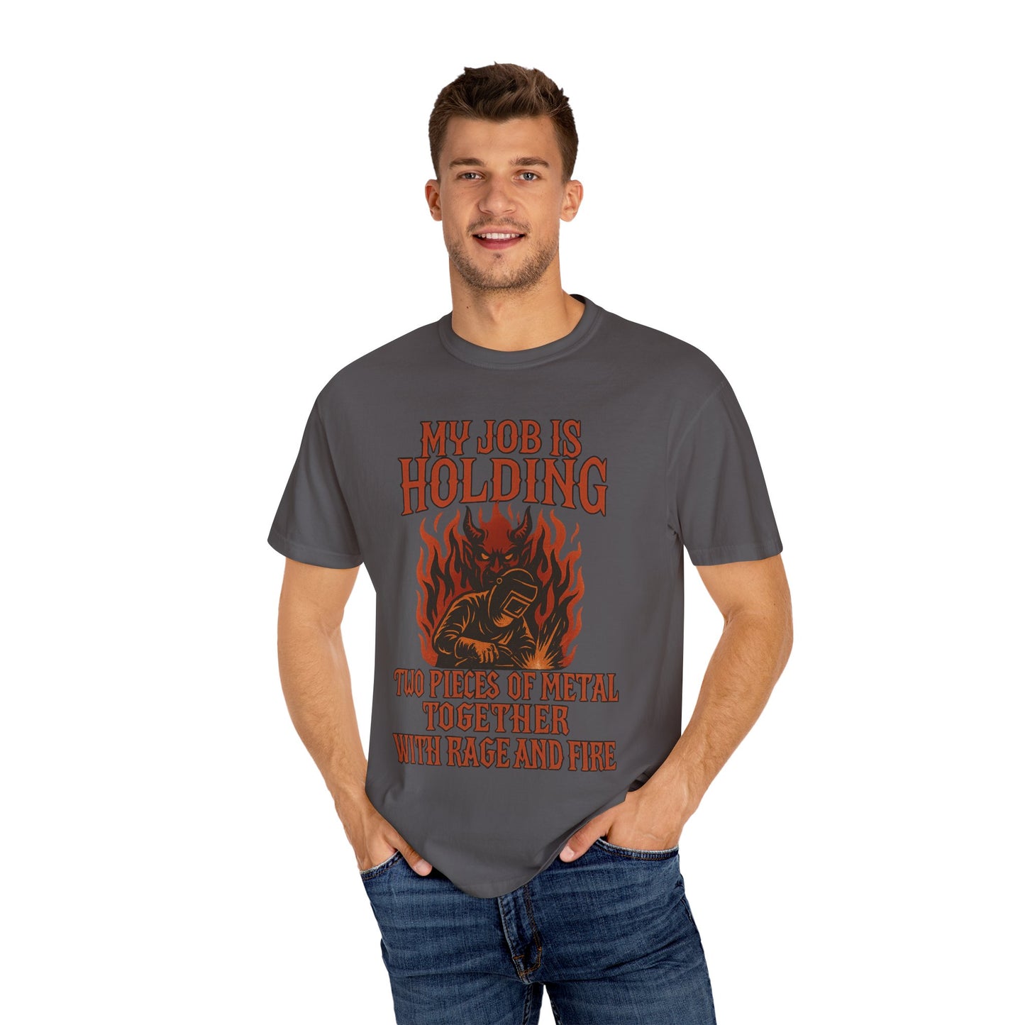 Welder T-Shirt Rage and Fire