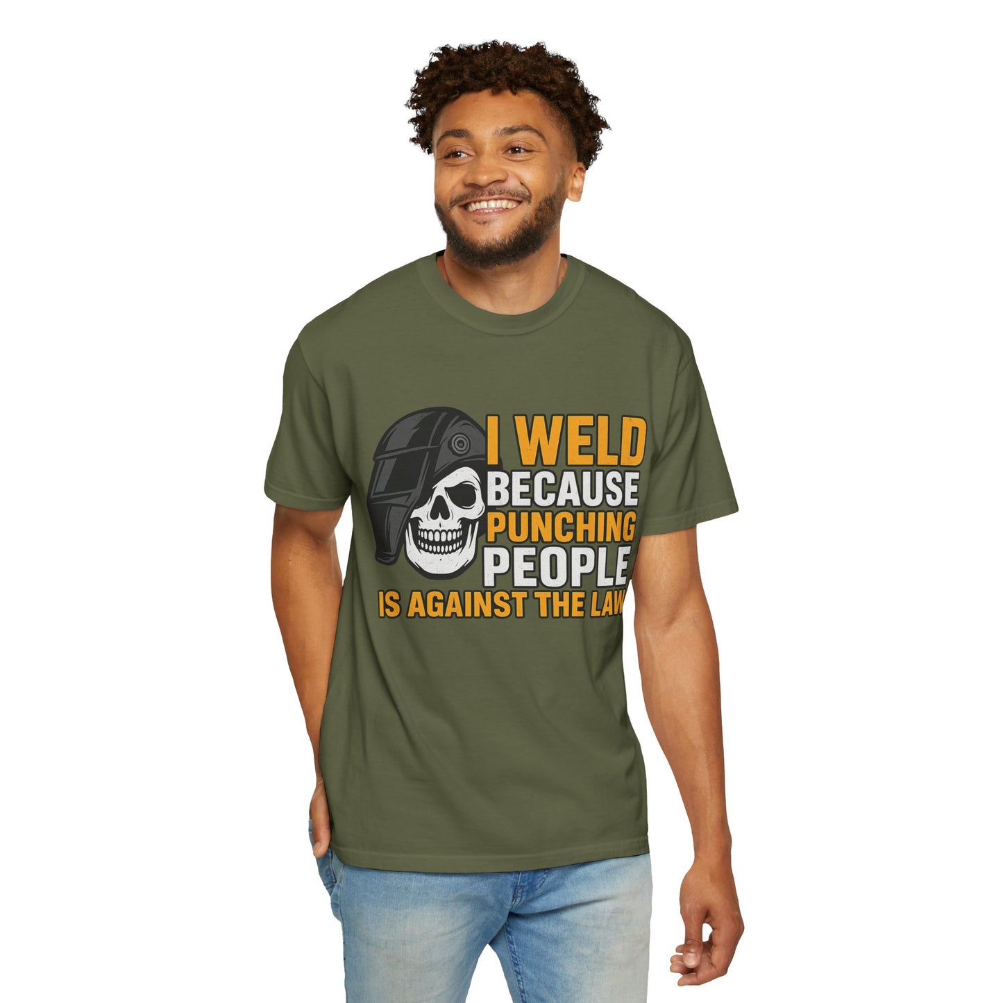American Angry Welder T-SHIRT