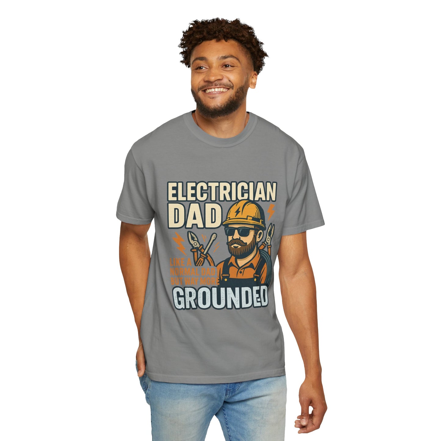 ELECTRICIAN DAD T-SHIRT