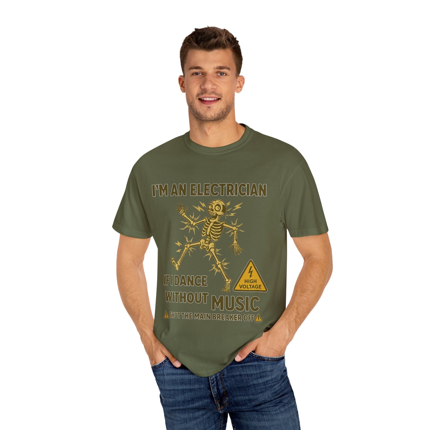 ELECTRICIAN DANCING T-SHIRT