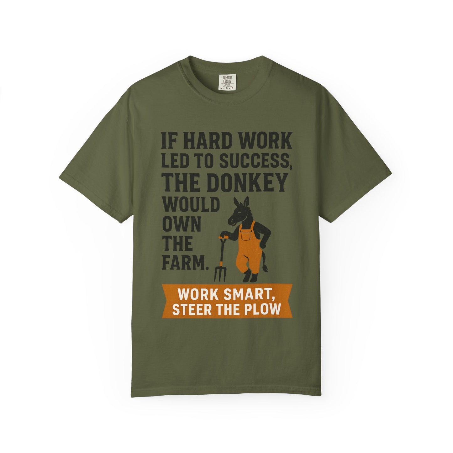 T-Shirt - Inspirational 'Mule Owns the Farm' Design