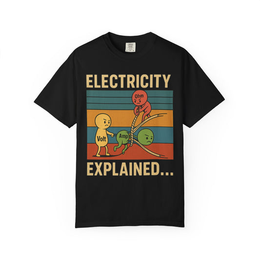 ELECTRICITY EXPLAINED  T-SHIRT