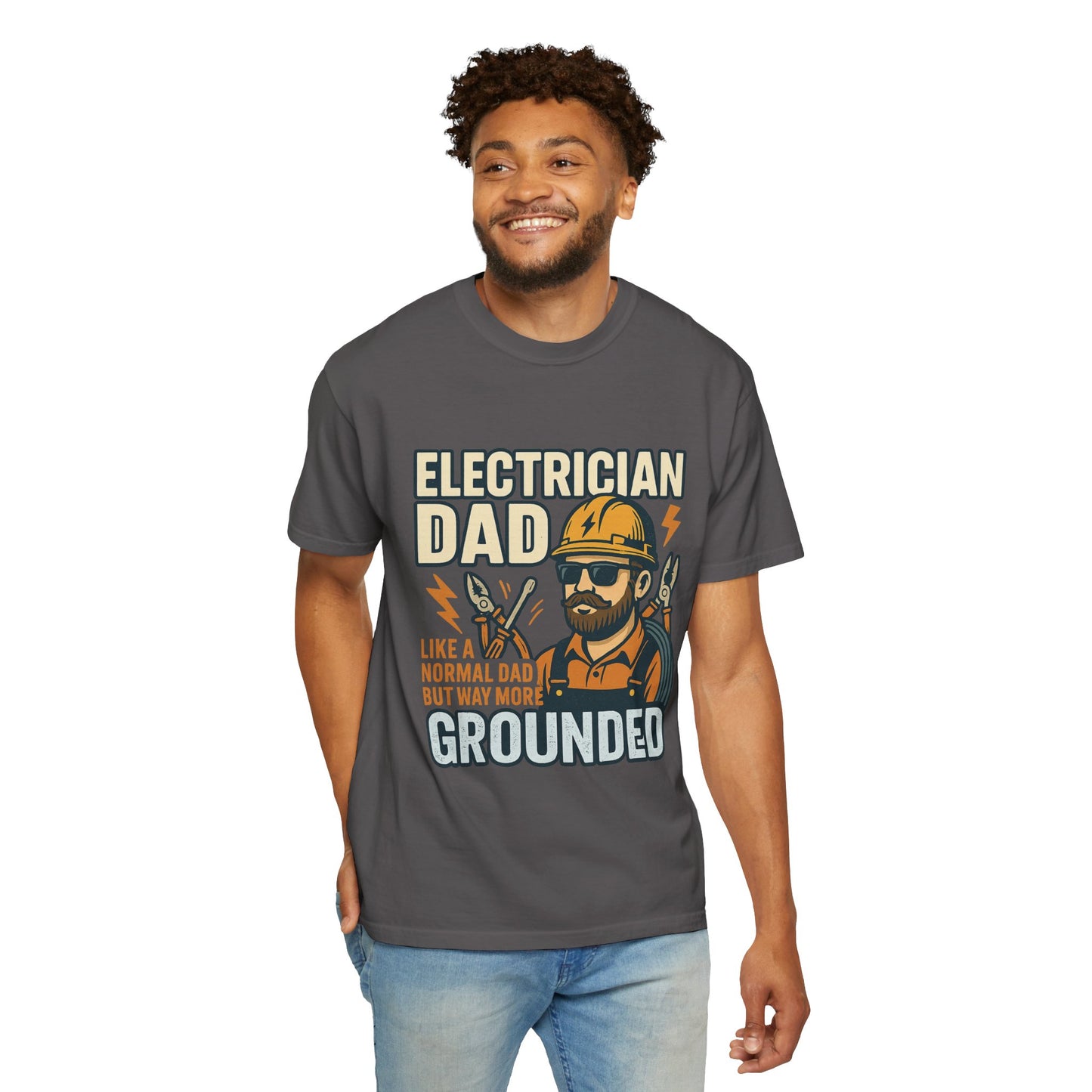 ELECTRICIAN DAD T-SHIRT