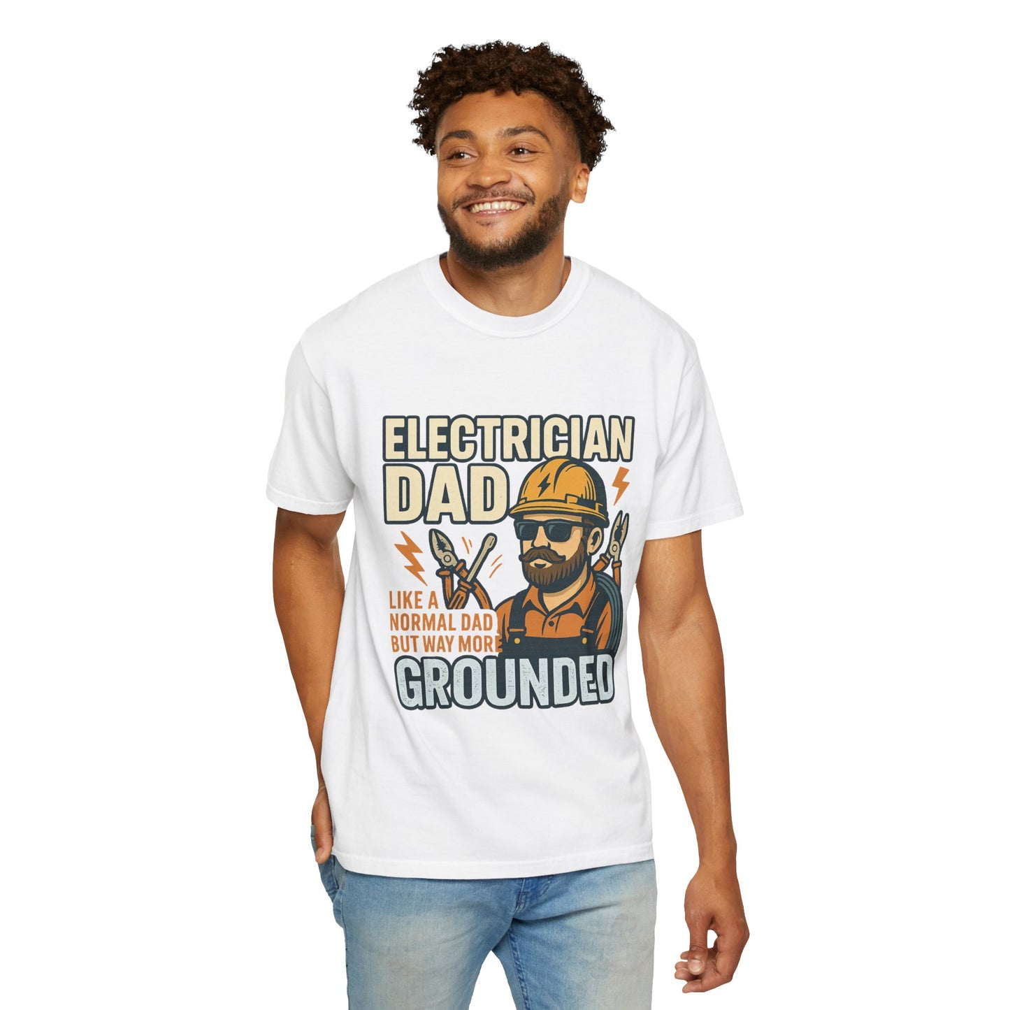 ELECTRICIAN DAD T-SHIRT
