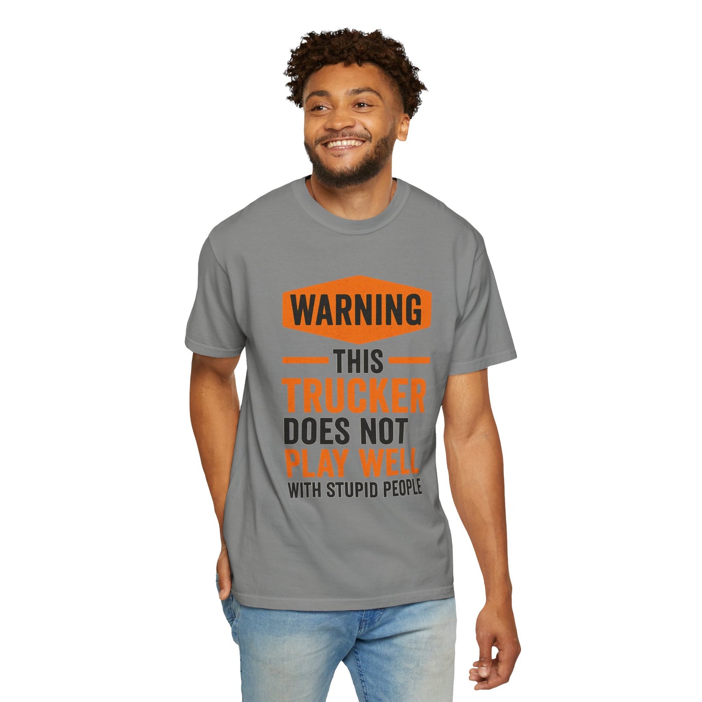 Trucker Warning T-shirt