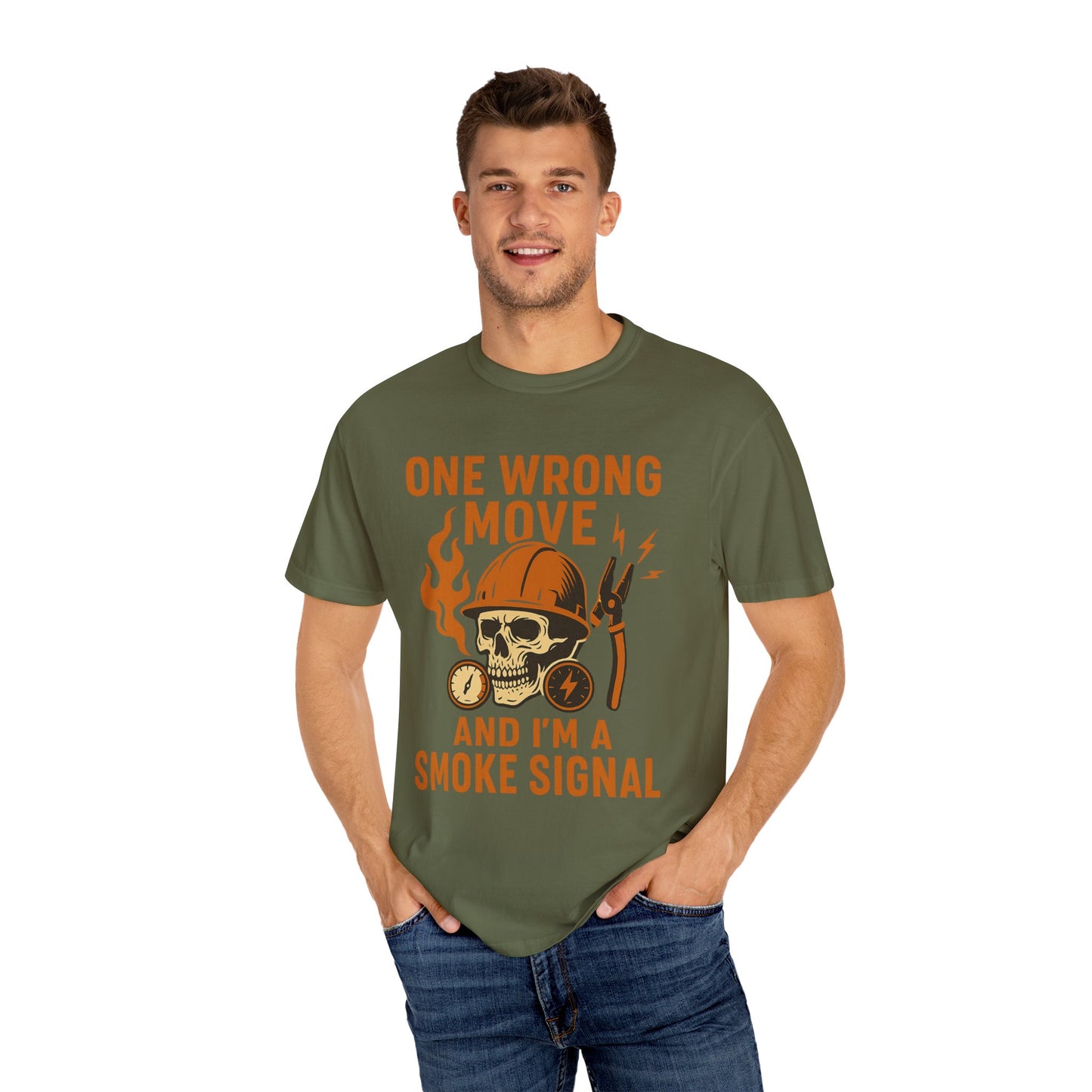 ELECTRICIAN SMOKE SIGNAL T-SHIRT