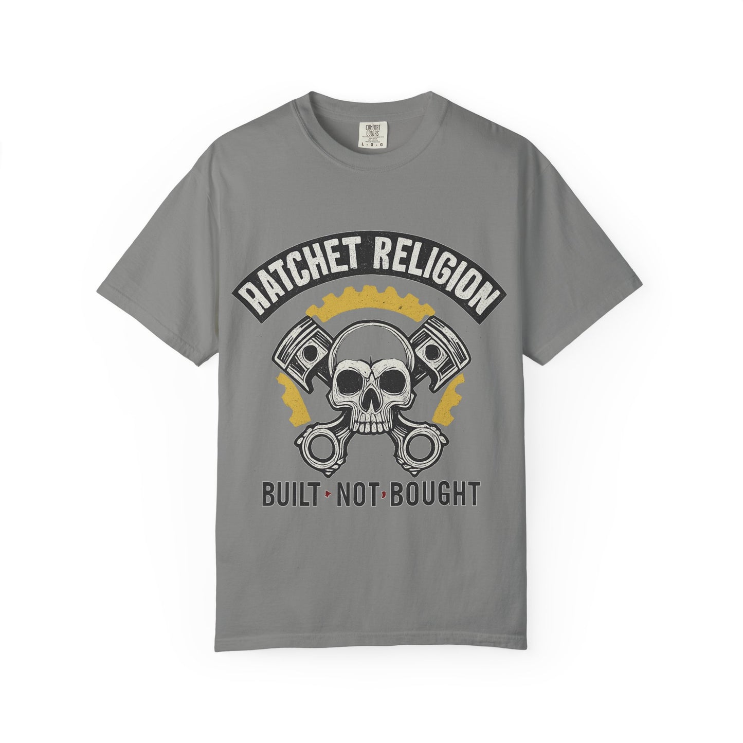 T-shirt Mechanic Built Not Bought
