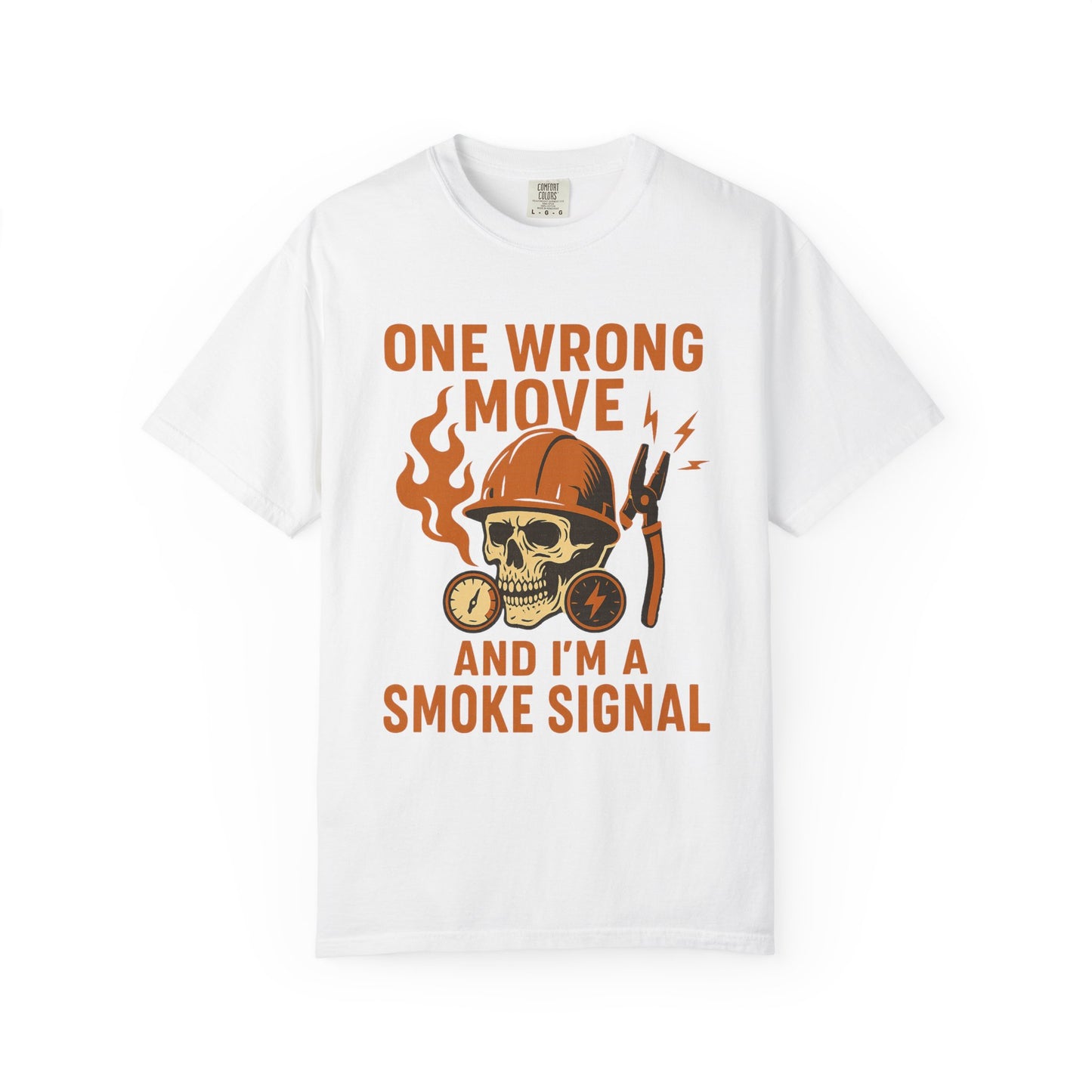 ELECTRICIAN SMOKE SIGNAL T-SHIRT