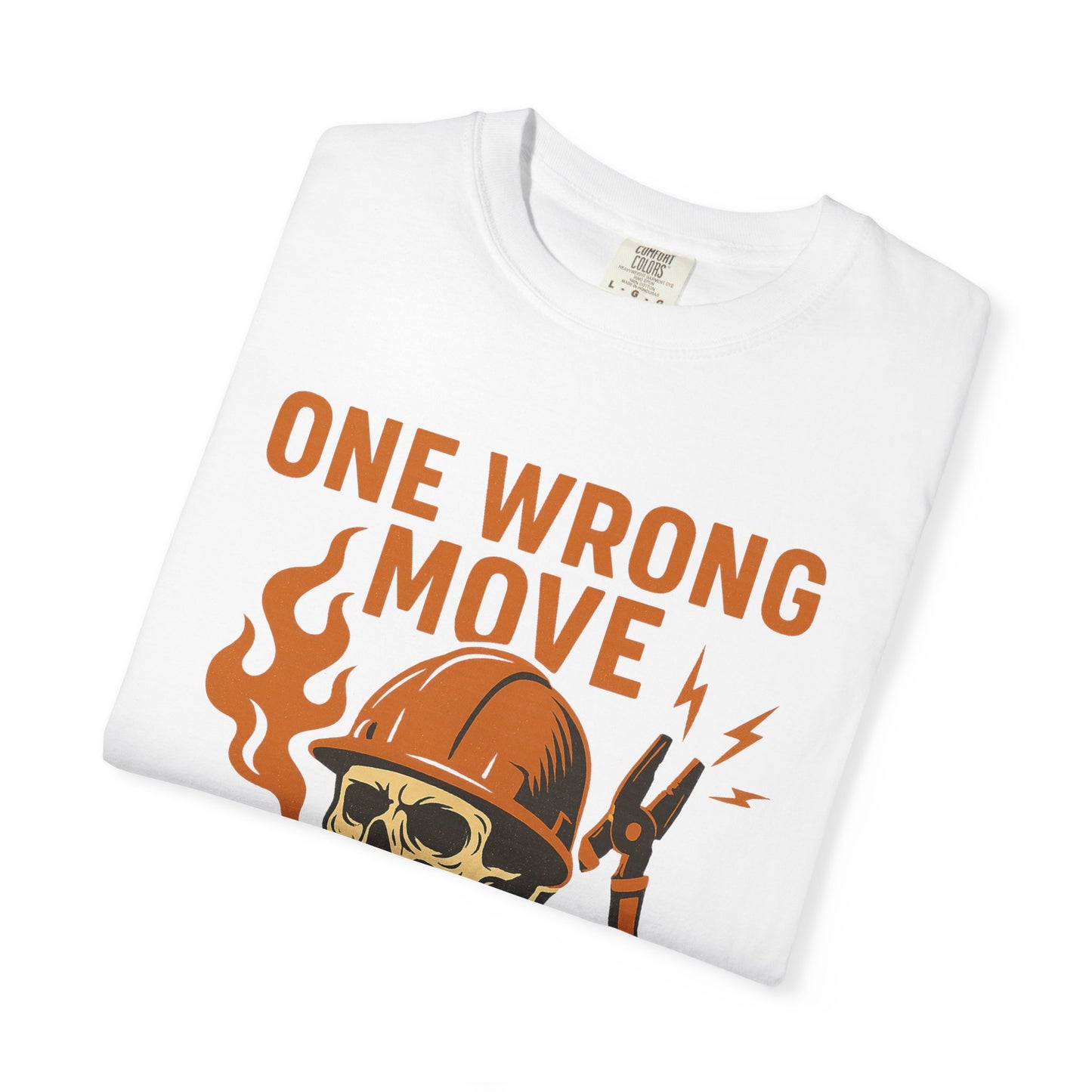 ELECTRICIAN SMOKE SIGNAL T-SHIRT