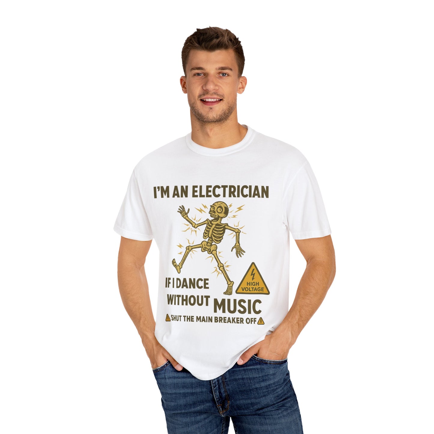 ELECTRICIAN DANCING T-SHIRT