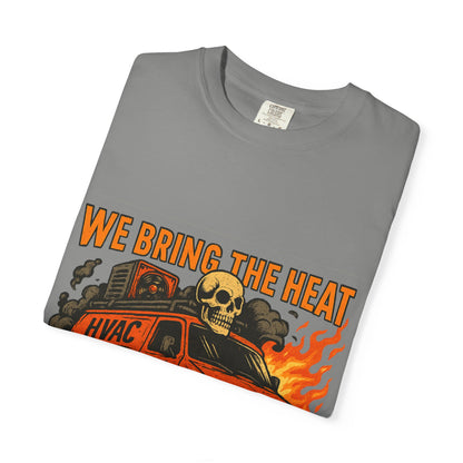 HVAC MAN IN VAN T-SHIRT