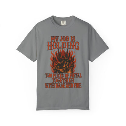Welder T-Shirt Rage and Fire