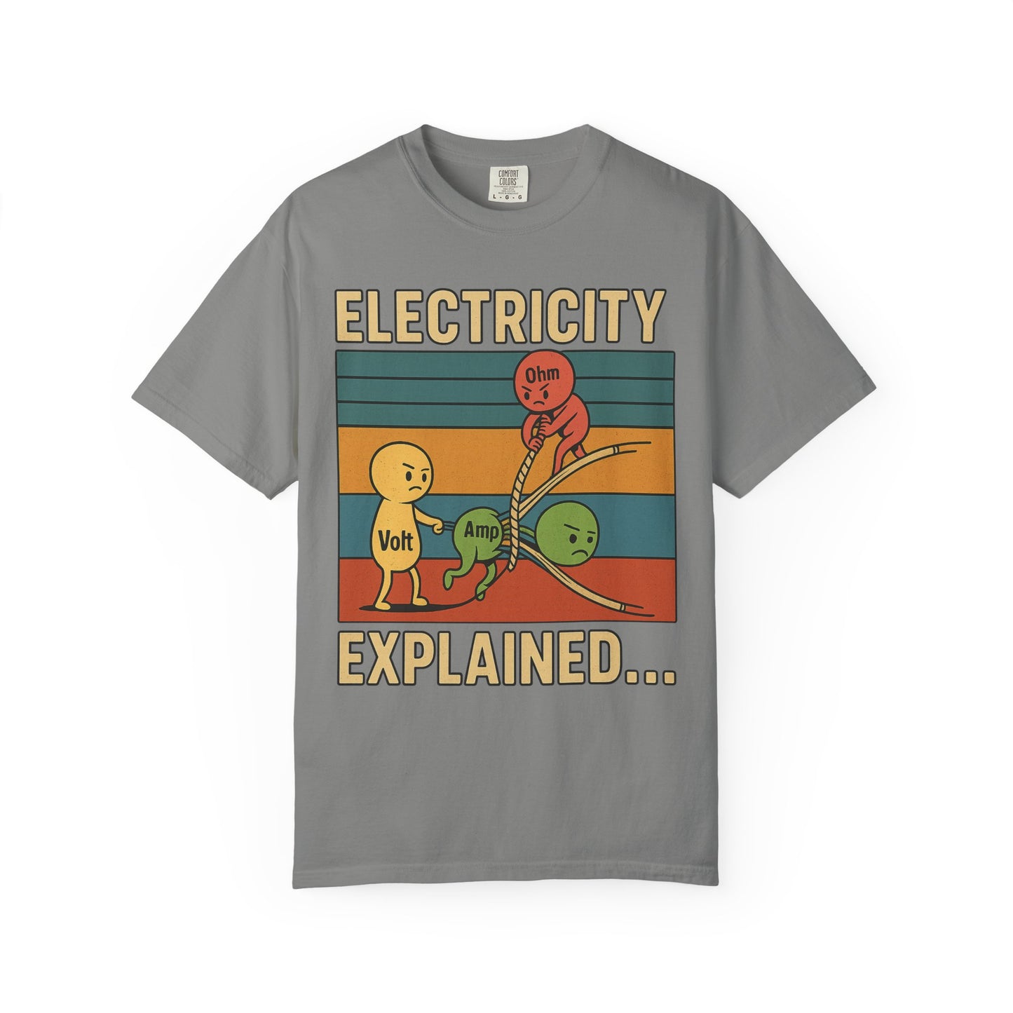 ELECTRICITY EXPLAINED  T-SHIRT