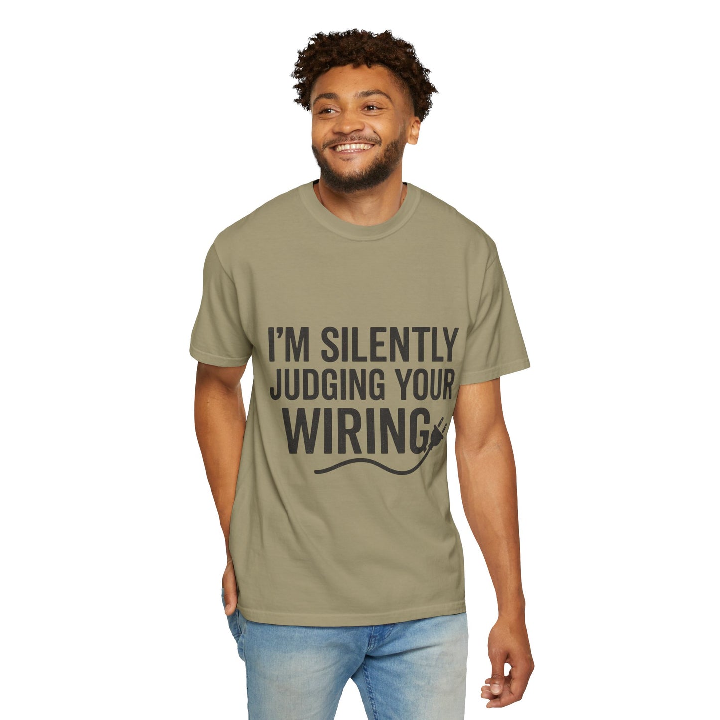 ELECTRICIAN SILENT JUDGEMENT T-SHIRT