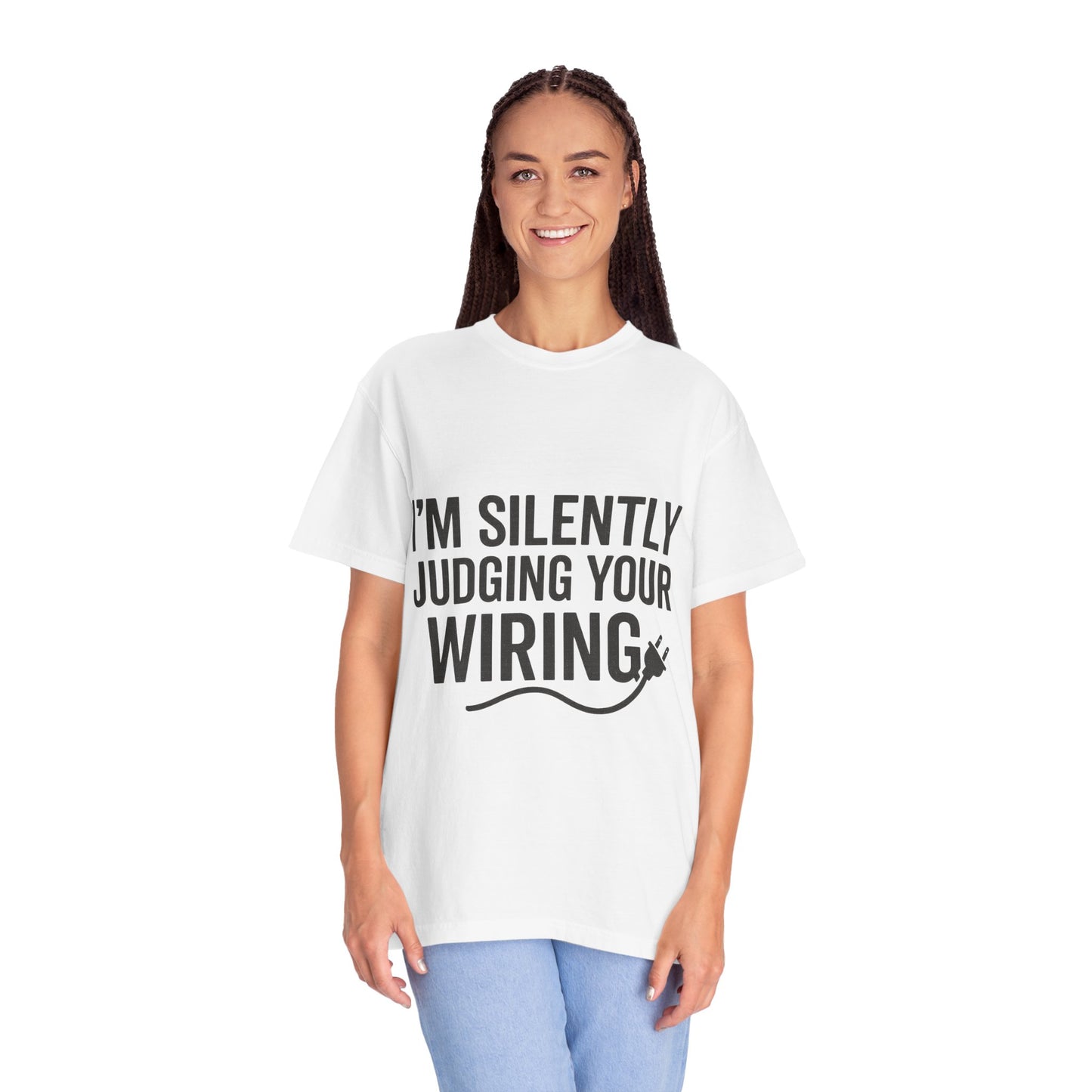 ELECTRICIAN SILENT JUDGEMENT T-SHIRT