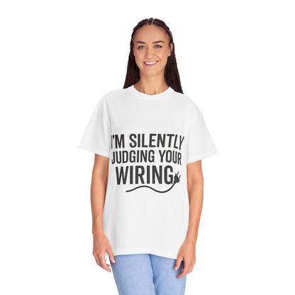 ELECTRICIAN SILENT JUDGEMENT T-SHIRT