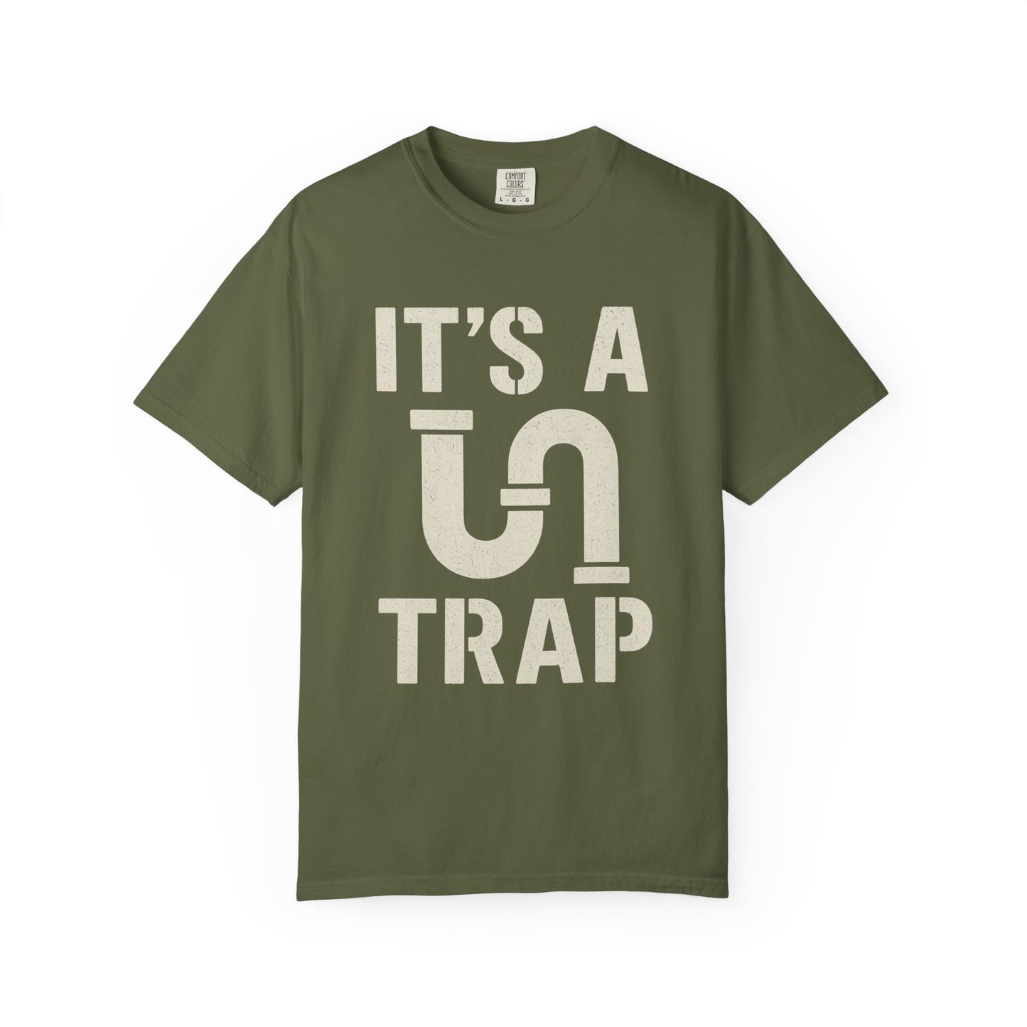 Plumber Its a Trap Funny T-shirt