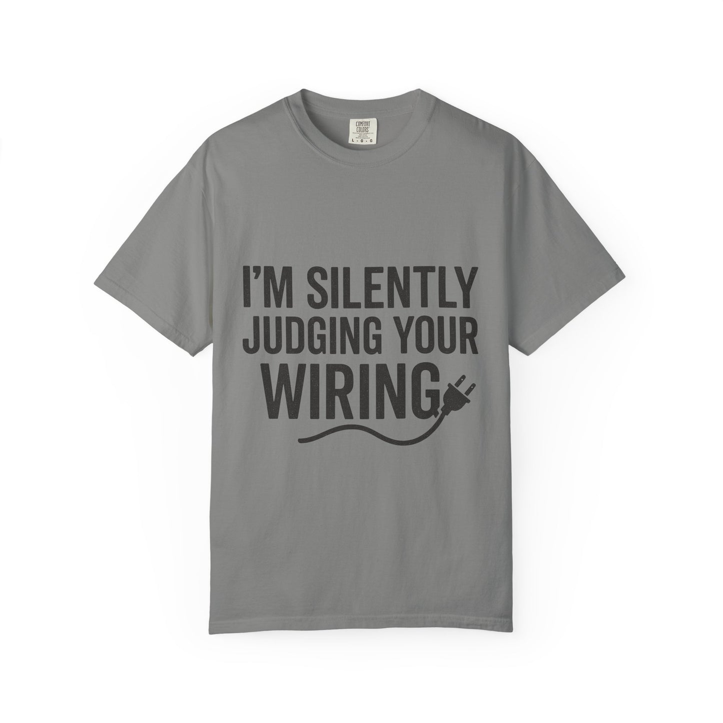 ELECTRICIAN SILENT JUDGEMENT T-SHIRT