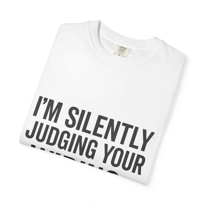 ELECTRICIAN SILENT JUDGEMENT T-SHIRT