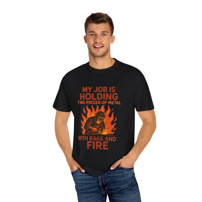 Welder Rage Fire T-Shirt